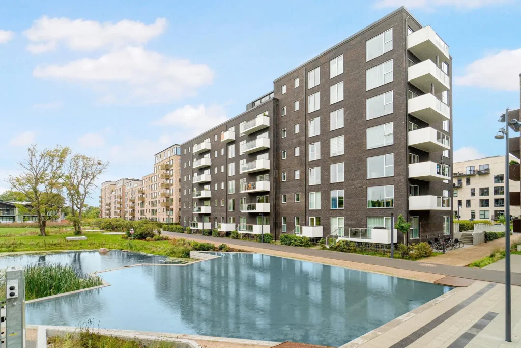 Gulvprojekt i moderne boligområde
