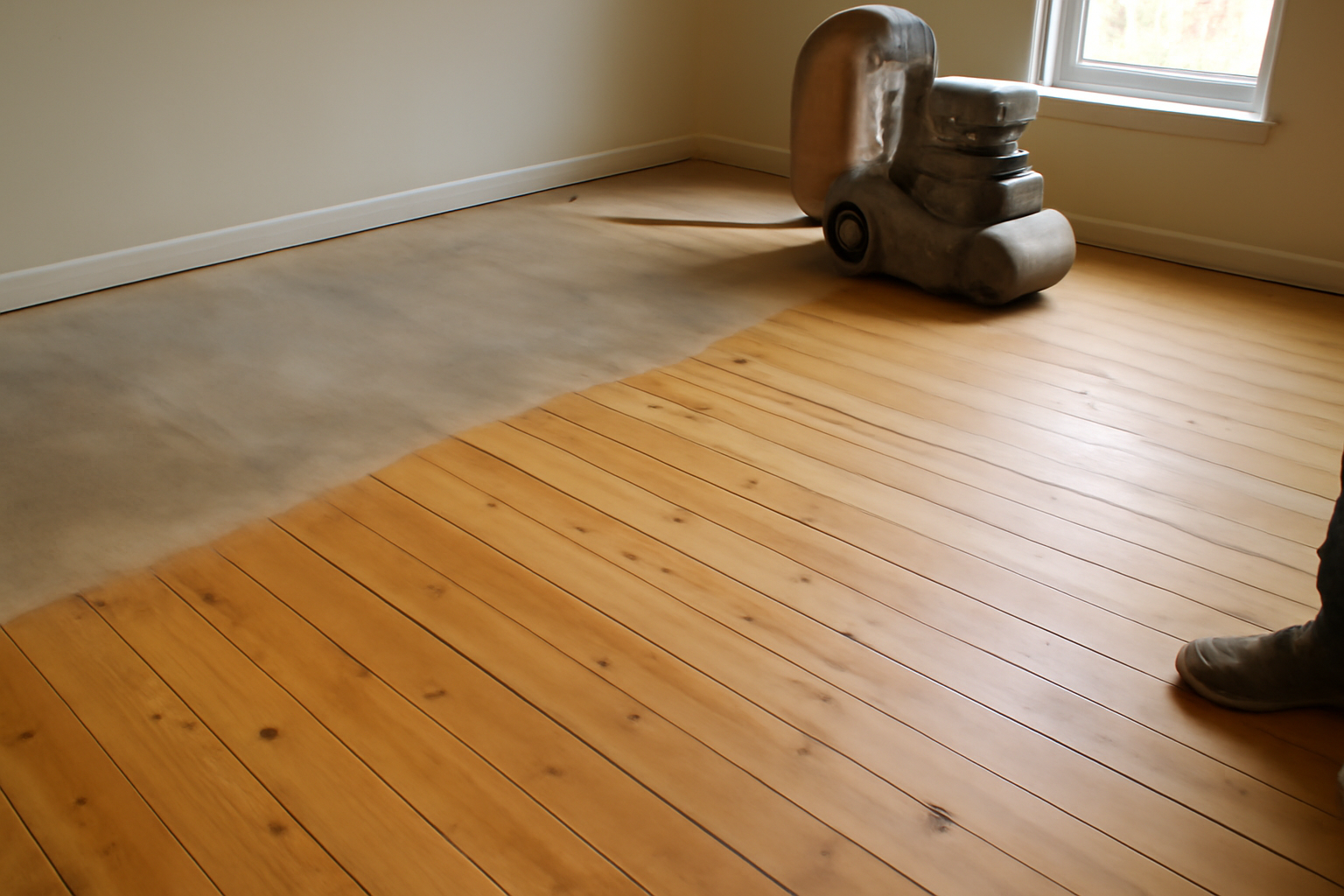 Illustration af: Hvad tjener en gulvsliber i Danmark?