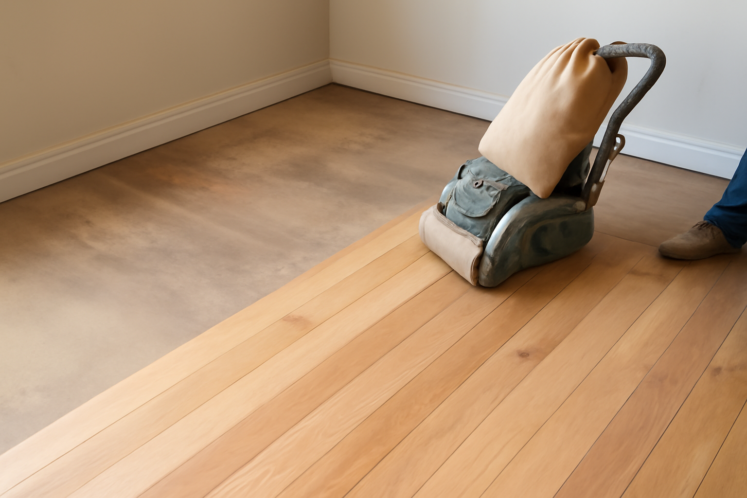 Illustration af: Slip af med gammel lak: Sådan får du træet til at skinne igen