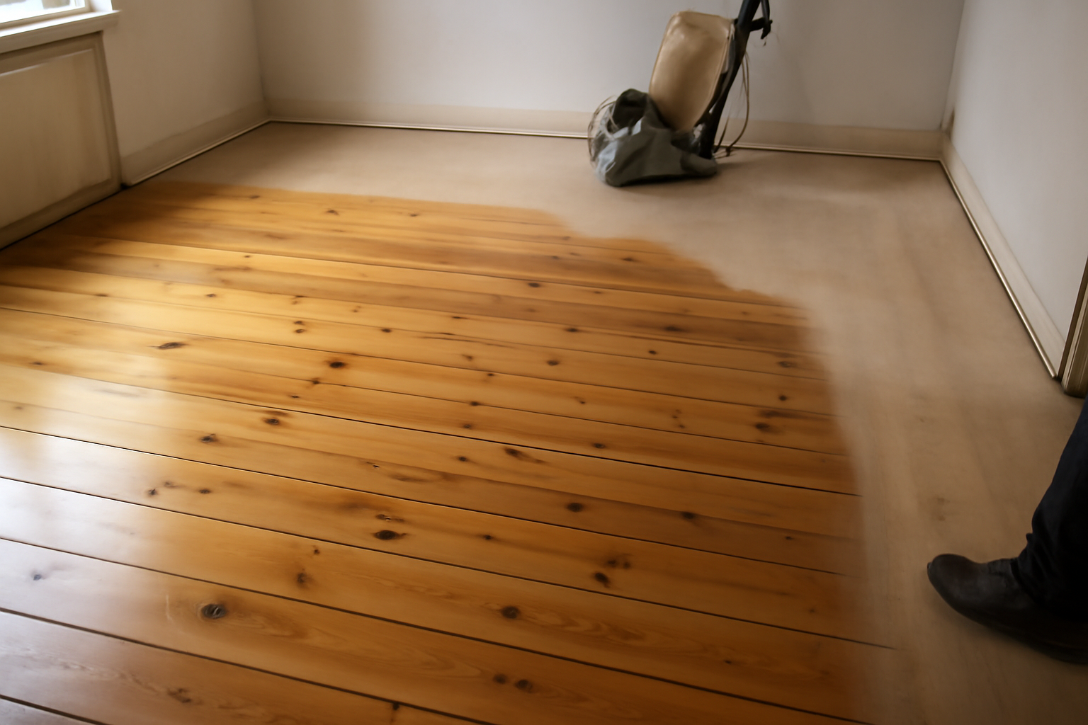 Illustration af: Oliebehandlet trægulv: naturlig skønhed og holdbarhed i dit hjem