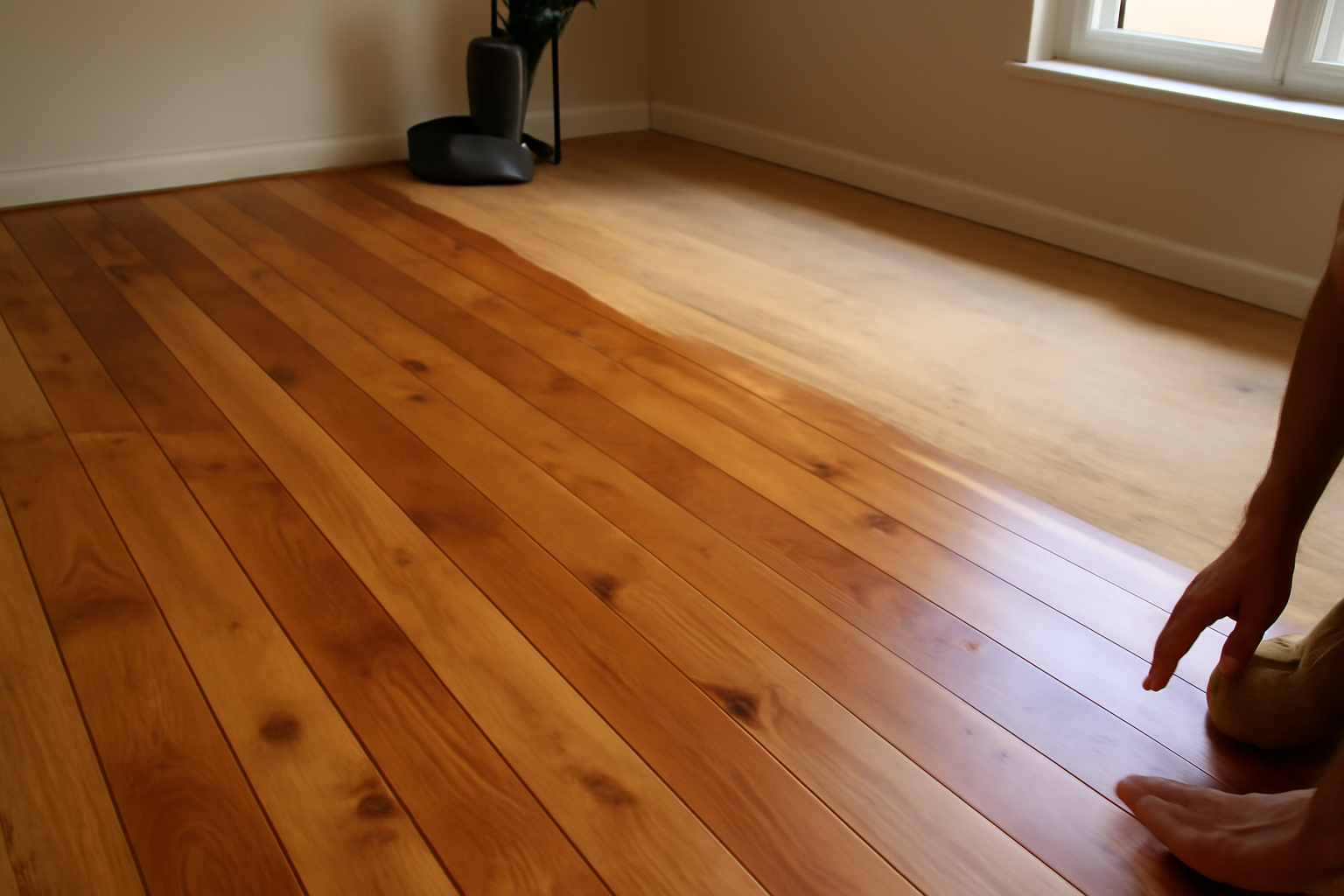 Illustration af: Oliebehandling af gulv: giv dit hjem et naturligt og beskyttende løft