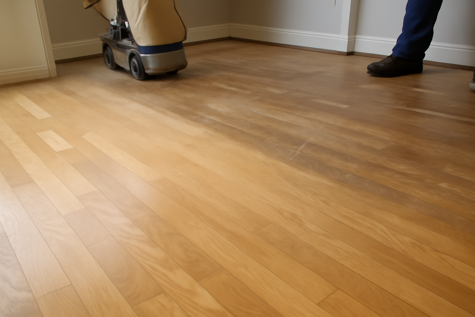 Illustration af: Slip af med ridser i dit lakerede gulv med enkle løsninger